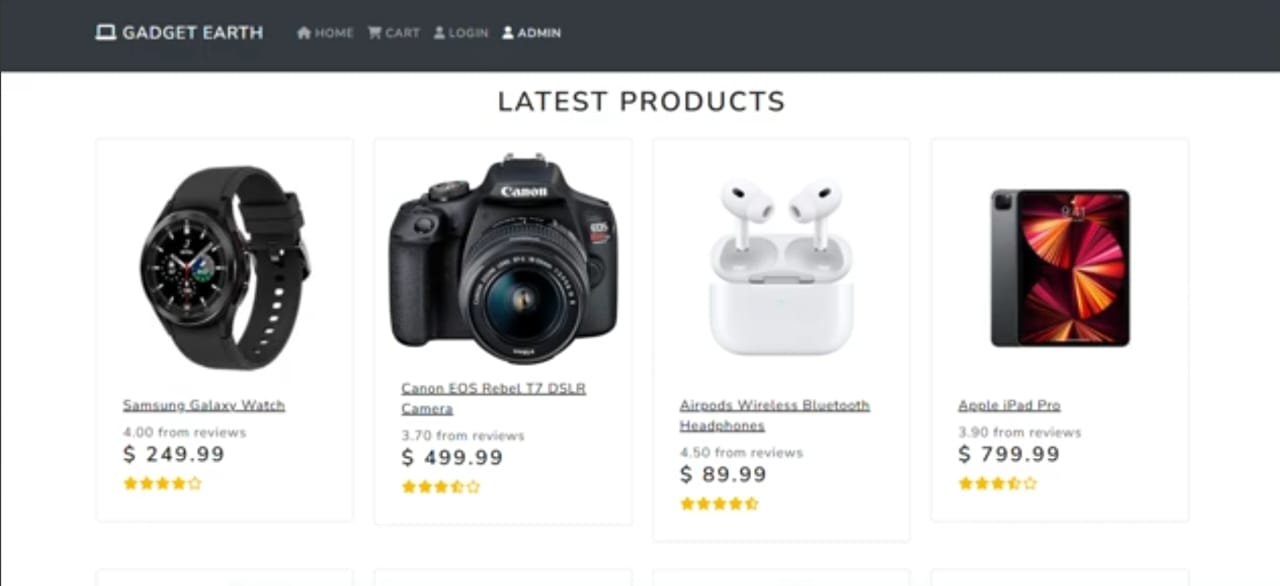 GadgetEarth Homepage
